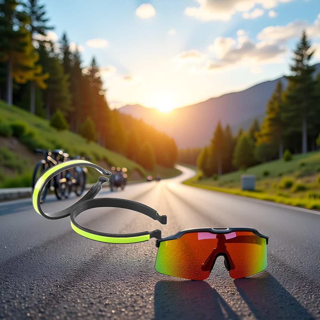 Reflective Cycling Ankle Bands & Trouser Clips 2-Pack