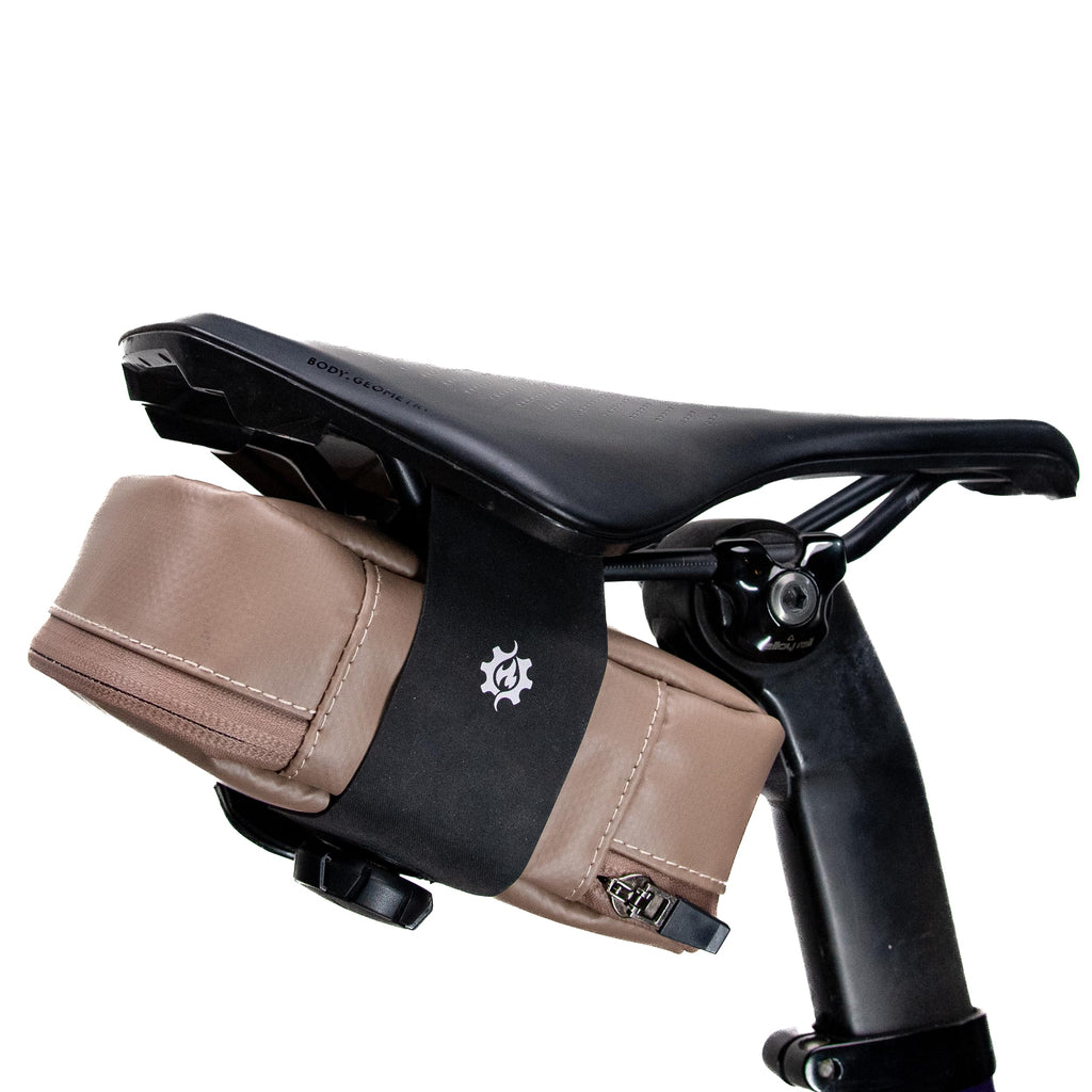 Magnetic Bicycle Saddle Bag with Quick Buckle Attachment