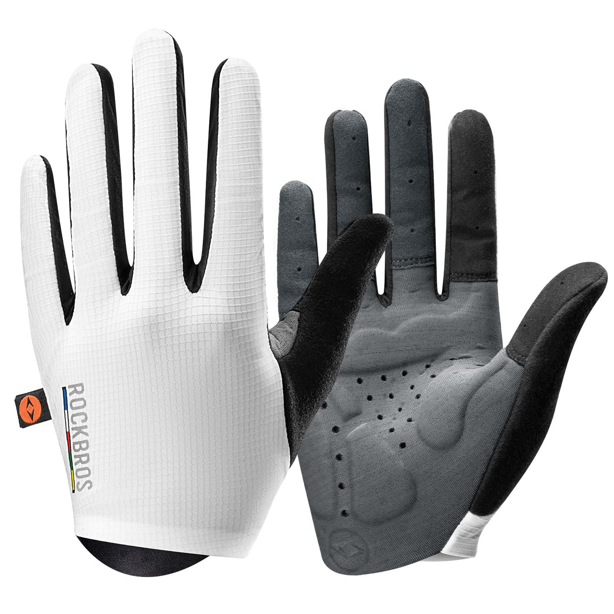 Shock-Absorbing Touchscreen Cycling Gloves for Road & Mountain Biking
