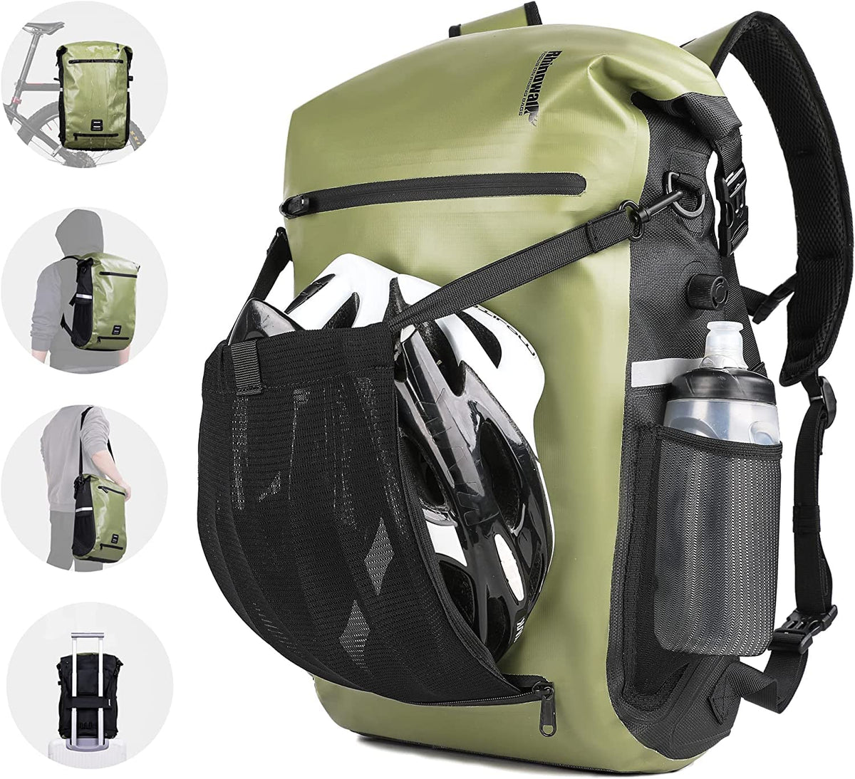 22L Waterproof Bicycle Pannier Bag for Rear Rack Storage