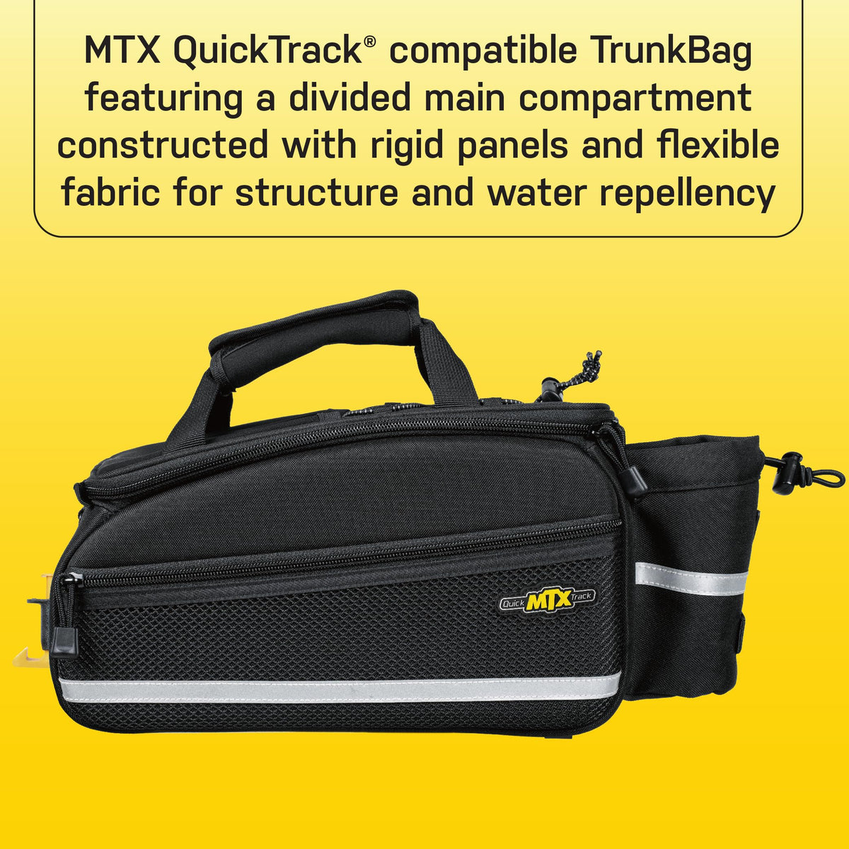 Rear Bicycle Trunk Bag with Spacious Storage & Easy Mounting